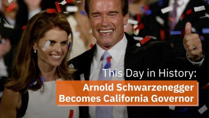 The Day Arnold Schwarzenegger Became Governor