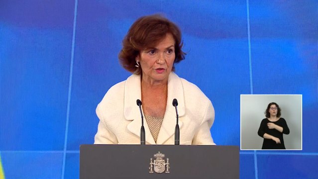 Calvo anuncia decreto ley para modernizar la Administración Publica