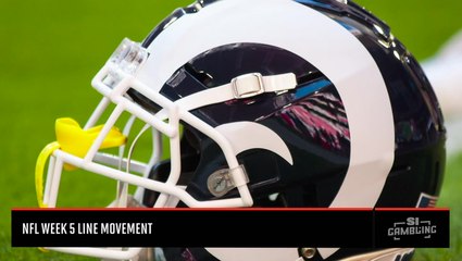 NFL Week 5 Odds, Spread and Line Movement