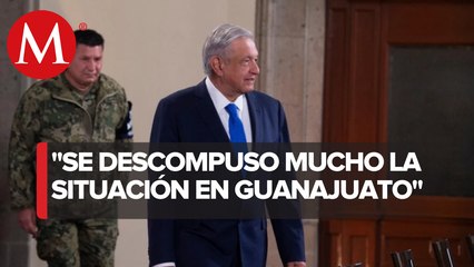 El lunes, de los días más difíciles en homicidios en Guanajuato: AMLO