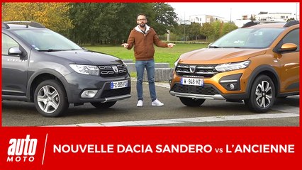 La nouvelle Dacia Sandero face à l'ancien modèle : quels changements ?