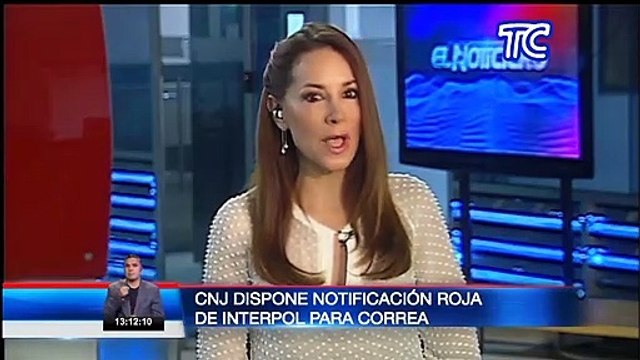 Consejo de la Judicatura dispone notificación roja de Interpol para expresidente, Rafael Correa