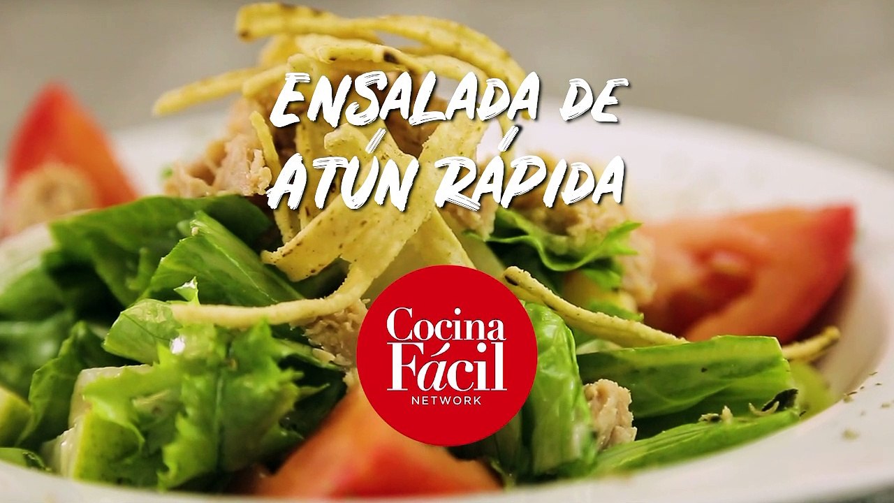 ¿Cómo hacer una ensalada de atún rápida?