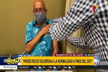 Bill Gates: países ricos volverían a la normalidad a fines del próximo año, si vacuna contra COVID-19 funciona