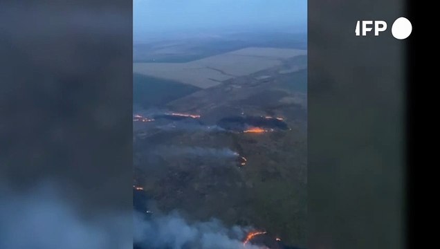 Incêndio e explosões na Rússia