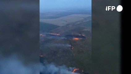 Incêndio e explosões na Rússia