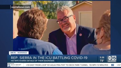 Rep. Sierra in ICU following COVID diagnosis