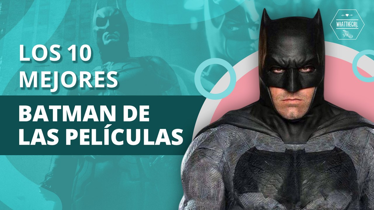 10 actores que encargaron a Batman a lo largo de su historia | 10 actors who played Batman throughout its history