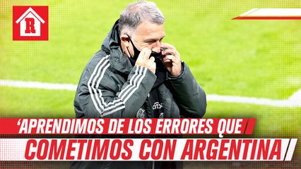 Tata Martino: 'La Selección Mexicana aprendió de los errores vs Argentina'