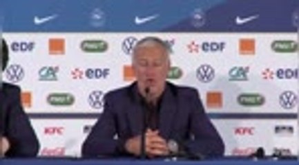 Amical - Deschamps : "Ne pas minimiser"