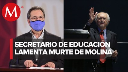 Moctezuma Barragán lamenta la muerte del Dr. Mario Molina