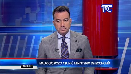 Presidente Lenín Moreno confirmó que Mauricio Pozo es el nuevo ministro de Economía y Finanzas