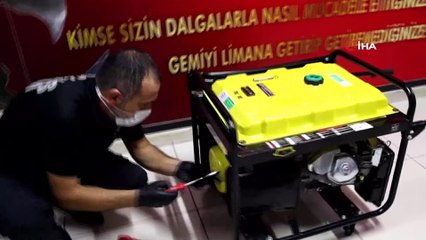 Jeneratör motorunda uyuşturucu sevkiyatı polise takıldı