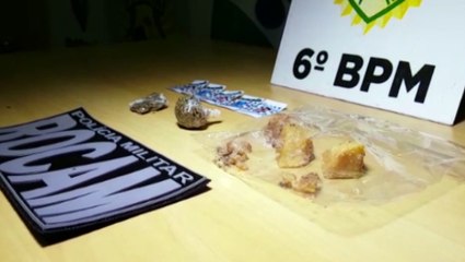 Adolescente é flagrado com entorpecentes no Parque São Paulo