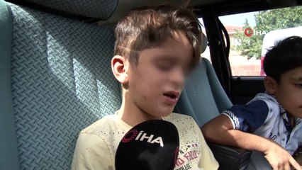 Yangından son anda kurtulmuştu...Çocuklarını zincirle bağlayan ailenin savunması şoke etti