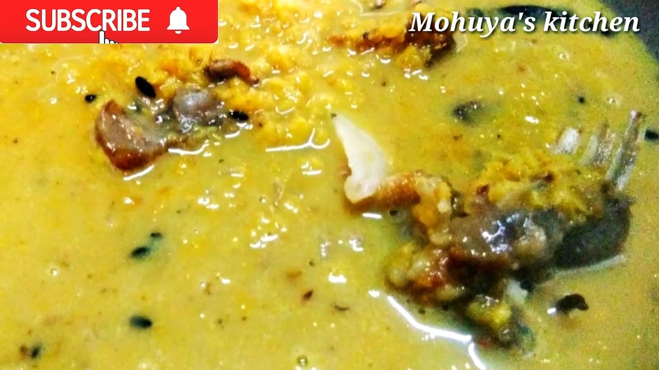 Fish Dal recipe l fish dal