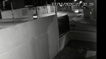 Vídeo mostra motorista fugindo após causar forte colisão no Florais do Paraná