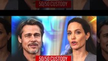 Brad Pitt 'flared up' to claim 50_50 custody with Angelina Jolie, in court today