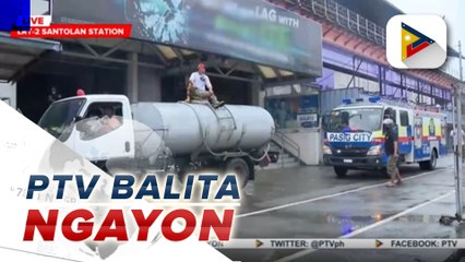 #PTVBalitaNgayon | Operasyon ng LRT-2, pansamantalang natigil dahil sa umusok na kable ng kuryente
