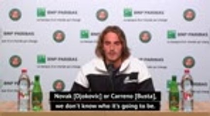 Tsitsipas unconcerned about any Djokovic injury