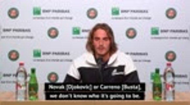 Tsitsipas unconcerned about any Djokovic injury