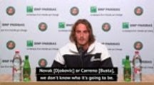 Tsitsipas unconcerned about any Djokovic injury