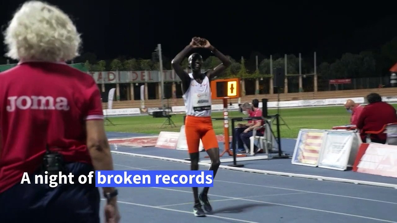 Cheptegei, Gidey star in Valencia's night of broken records