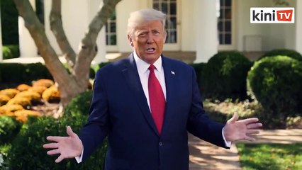 Trump kata dijangkiti Covid-19 merupakan 'rahmat dari Tuhan'
