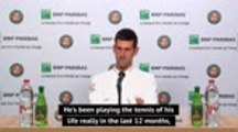Djokovic expecting tough semi-final against 'incredible' Tsitsipas