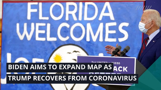 Biden aims to expand map as Trump recovers from coronavirus, and other top stories in politics from October 08, 2020.