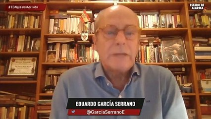 El MInuto de Oro de Eduardo García Serrano: "Pablo Iglesias no va a dimitir porque es comunista y miente como respira"
