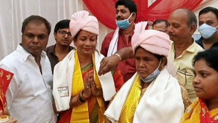 भरथना विधायक का जैन समाज के लोगों ने किया स्वागत