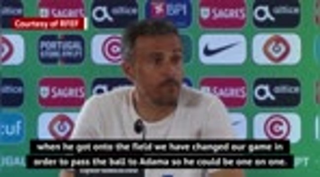 Enrique excited by Traore's performance against Portugal