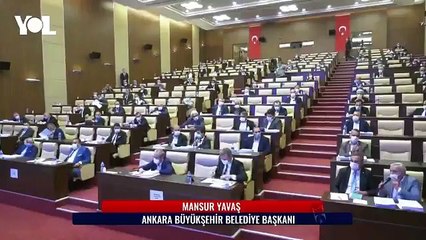 Ankara Büyükşehir Belediye Meclisi'nde gerginlik; "Söz vermeden konuşamazsın!"