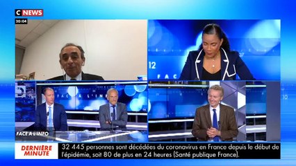 Christine Kelly annonce la mise en quarantaine d'elle et son équipe dans "Face à l'info", CNews