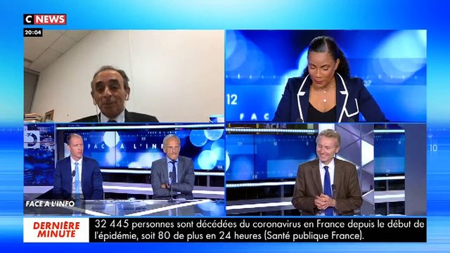 Christine Kelly annonce la mise en quarantaine d'elle et son équipe dans Face à l'info , CNews