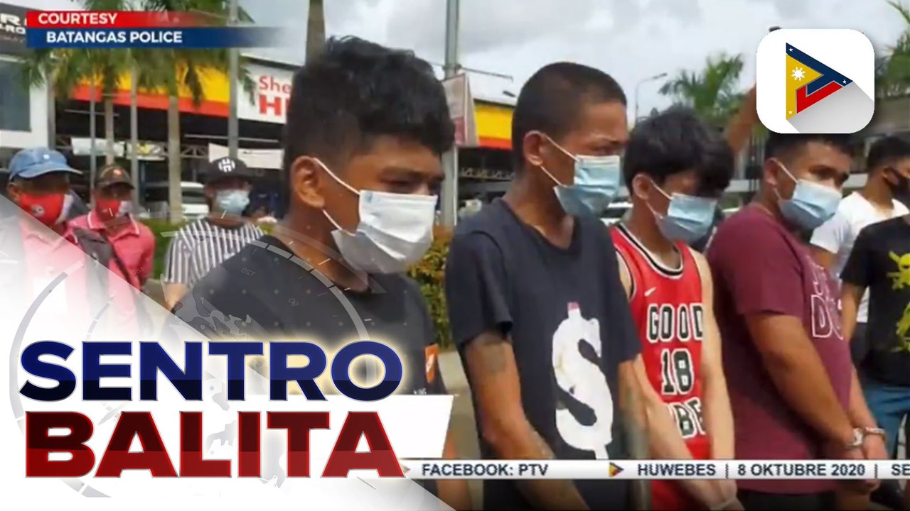 #SentroBalita | P47-M halaga ng shabu, nasabat sa Batangas; apat na drug suspects, arestado