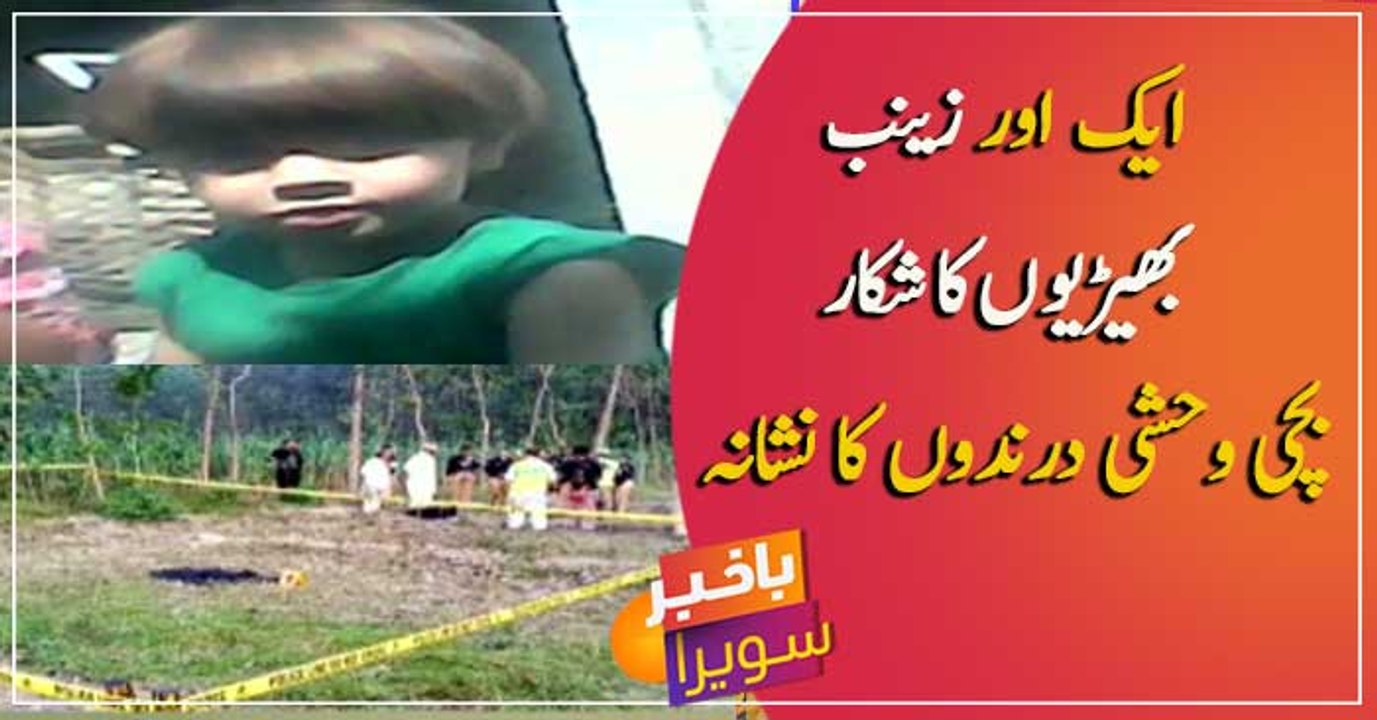 Pakistan mein aik or Zainab ziadti ka nishana ban gai