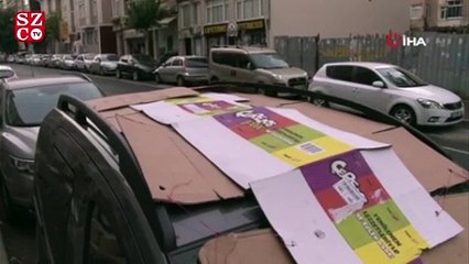 İstanbul’da dolu uyarısının ardından kapalı otoparklar doldu