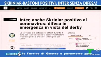 DUE DEFEZIONI PESANTI PER CONTE: BASTONI E SKRINIAR POSITIVI AL VIRUS. E C'È IL DERBY.