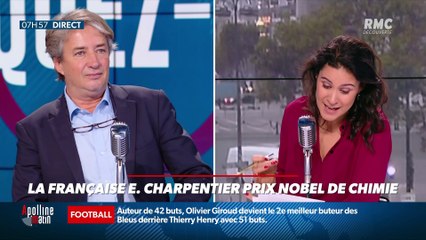 Nicolas Poincaré : La Française Emmanuelle Charpentier prix Nobel de chimie - 08/10