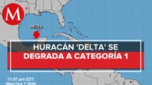 Así fue la llegada del huracán 'Delta' a territorio mexicano