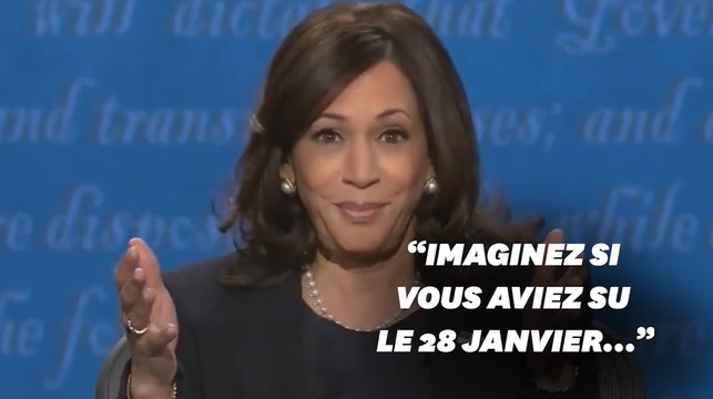 Kamala Harris attaque Mike Pence sur la gestion du Covid-19