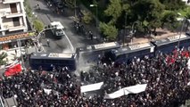 Clashes in Athens as verdict is announced in five-year trial of Greece's far-right Golden Dawn