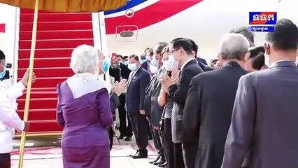 นโรดม สีหมุนี/พระราชินีโมนีก เสด็จฯเยือน จีน (6 ตุลาคม 2563) (ช่อง TVK กัมพูชา)