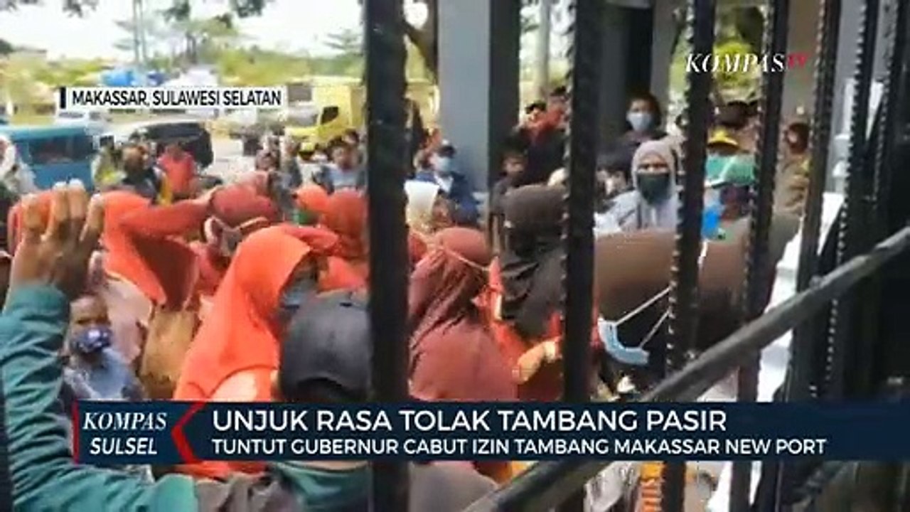 Tuntut Gubernur Cabut Izin Tambang Makasar New Port