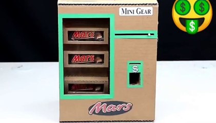 How to Make CHOCOLATE Vending Machine / Craft / SCREEN ON