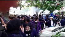 Demo Tolak Omnibus Law di Kota Malang Ricuh