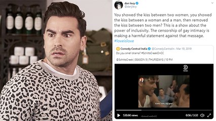 Schitt’s Creek Star Dan Levy Slams Comedy Central India For Censoring Same Sex Kiss