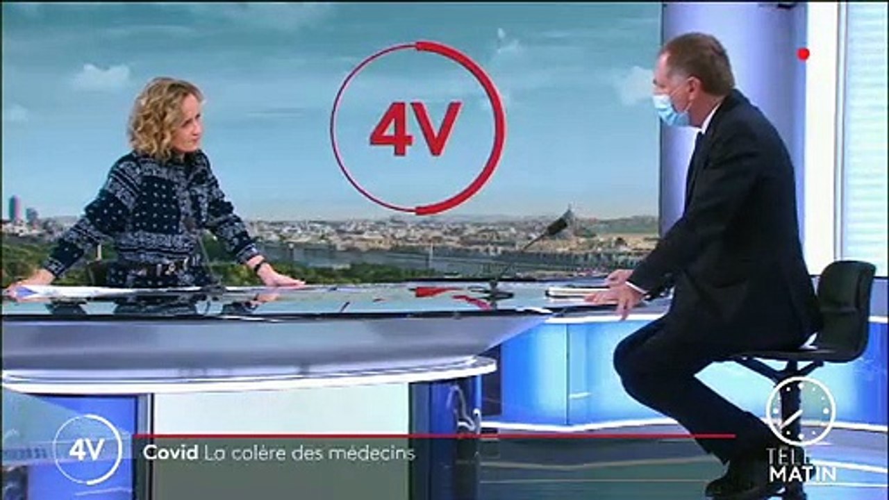 Coronavirus - Pour Philippe Juvin, chef des urgences de l’hôpital Georges Pompidou, le niveau de saturation dans les services de réanimation « arrive plus vite qu’au mois de mars » - VIDEO